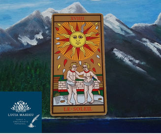 EL SOL - ARCANO MAYOR XVIIII