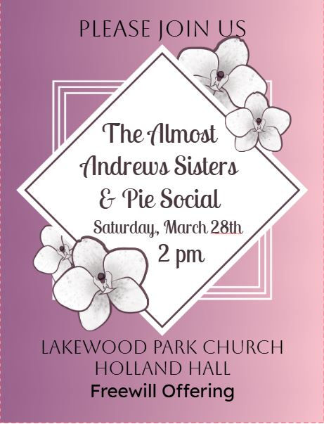 Almost Andrews Sisters -- Free Concert