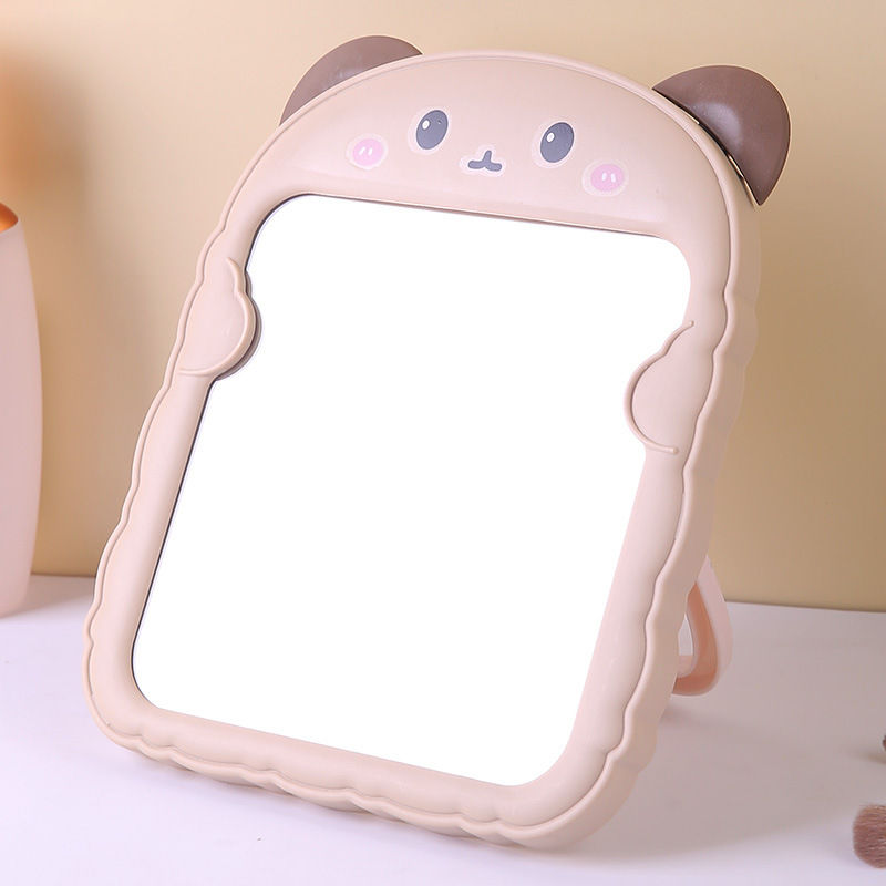 Thumbnail: Foldable Bear Ear Cat Makeup Mirror - HD Desktop Design