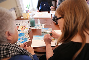 watercolor painting class