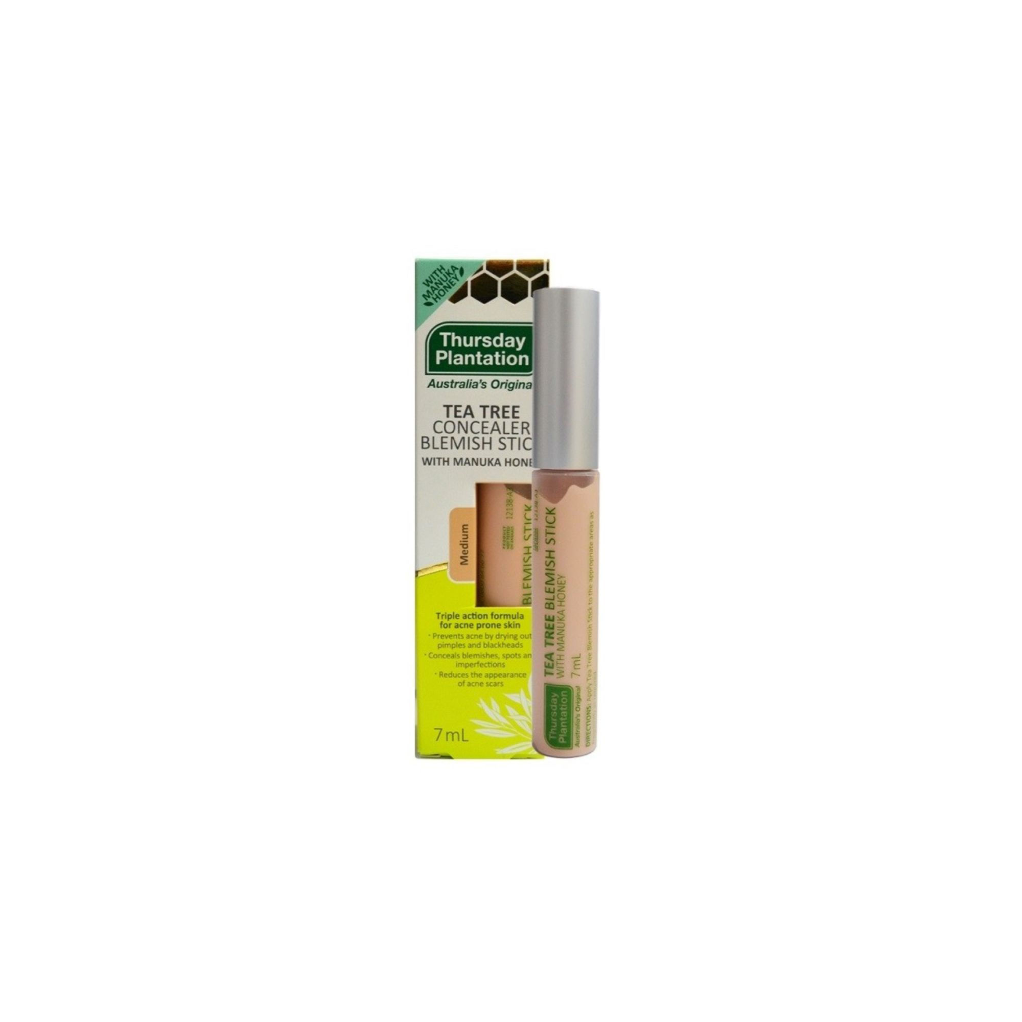 Thursday Plantation - Tea Tree Blemish Stick Medium 茶樹遮瑕去痘棒 7ml 中色、小麥色