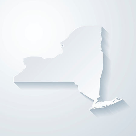 new-york-map-with-paper-cut-effect-on-bl
