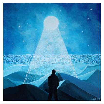 Rendez-vous face à Soi-m'aime au sein de sa propre Lumière infinie.