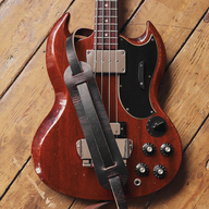 1969 Gibson EB-3, Etwood Guitar Straps