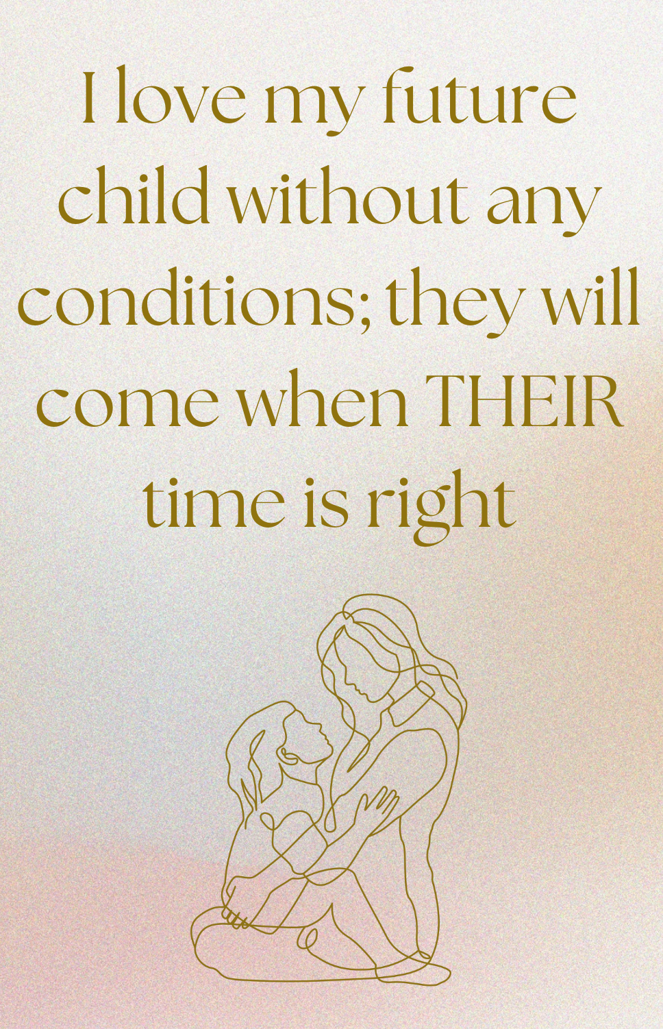 40 Fertility/Conception Affirmations Phone Wallpaper