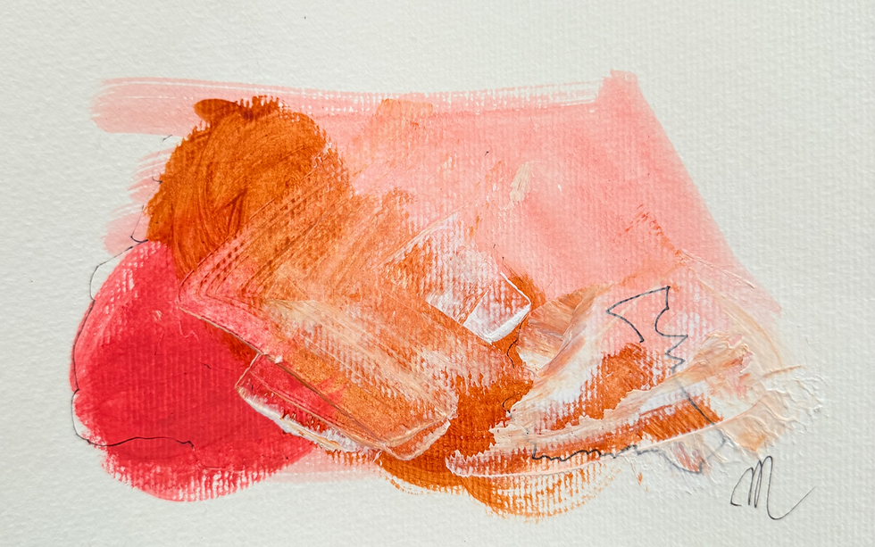 The Paper Collection, size 14,8X21cm, Acrylics on Paper