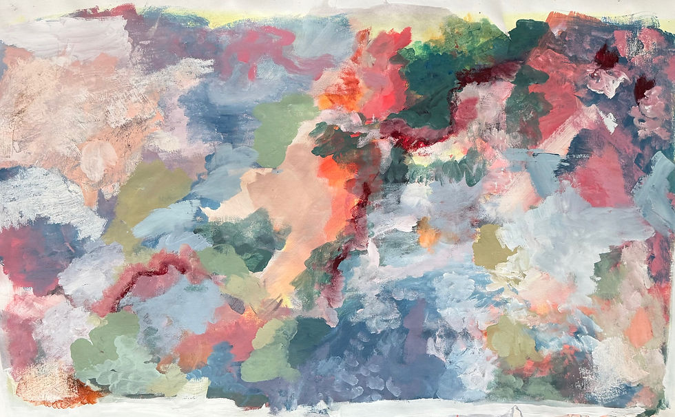 Playground series: Let Me Close My Eyes, size 125cmX75cm, Acrylics