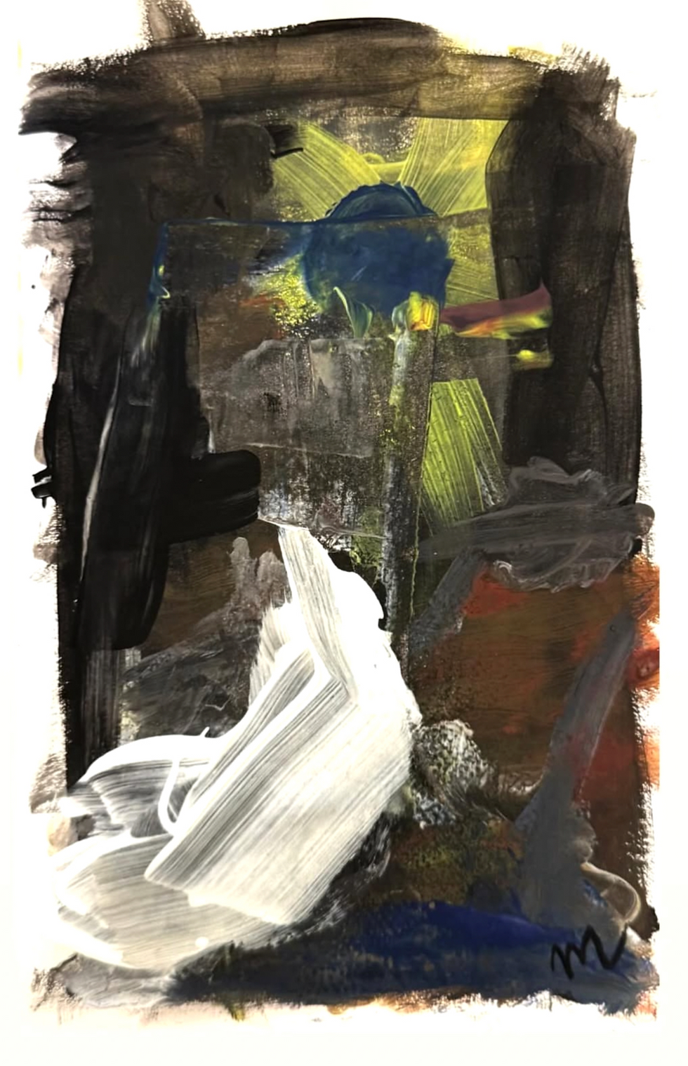 The Paper Collection, size 14,8X21cm, Acrylics on Paper