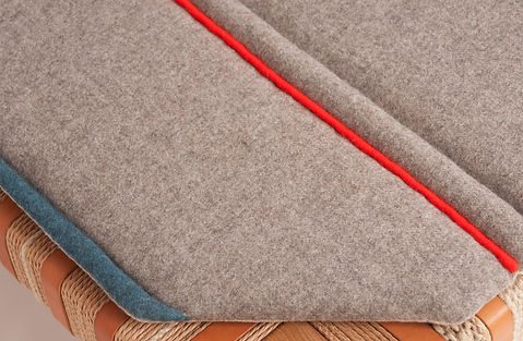 ALL-NATURAL SOFA SEAT PAD SARLAK, TEXTILE ART | STUDIO180DEGREE, LONDON