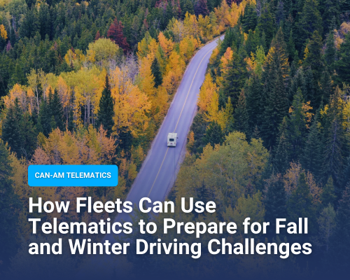 How Fleets Can Use Telematics to Prepare for Fall and Winter Driving Challenges