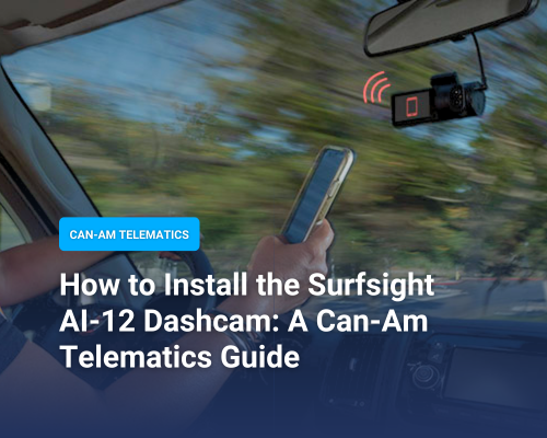 How to Install the Surfsight AI-12 Dashcam: A Can-Am Telematics Guide