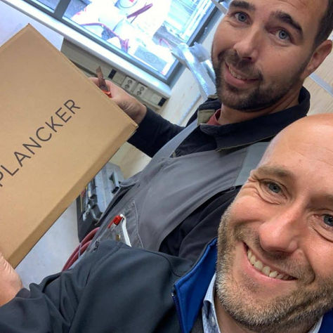 Barnwood samples bezorgd