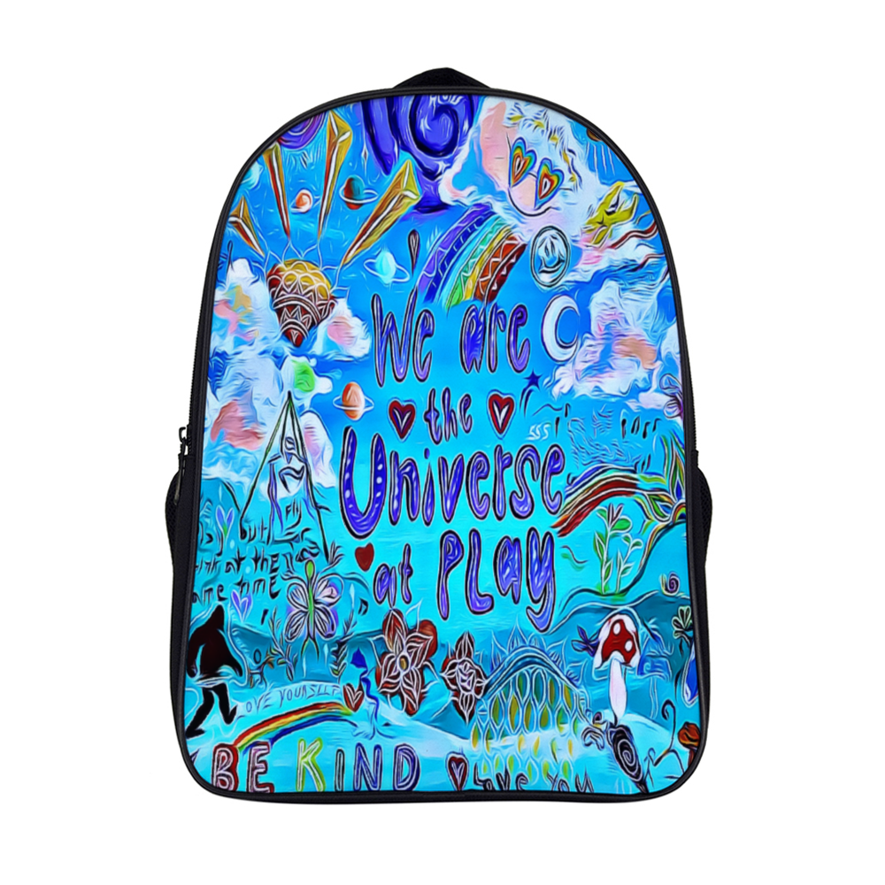 PlayThink 2022 Collab Art Travel Backpack 11" x 15.7" x 6.3"