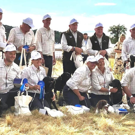 England Team at The Gamefair Ragley Hall 2022