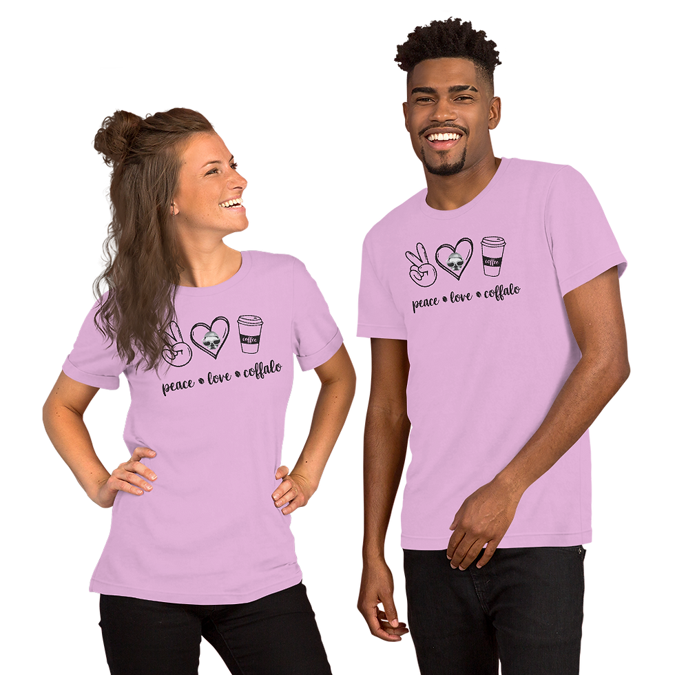 Thumbnail: Peace Love Coffalo T Shirt