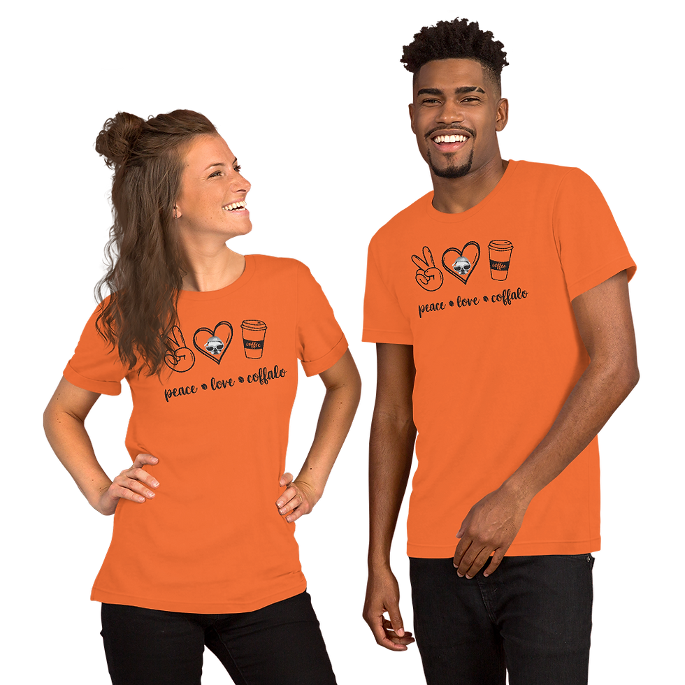 Thumbnail: Peace Love Coffalo T Shirt