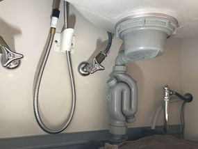 台所シンク下臭気がする O様邸