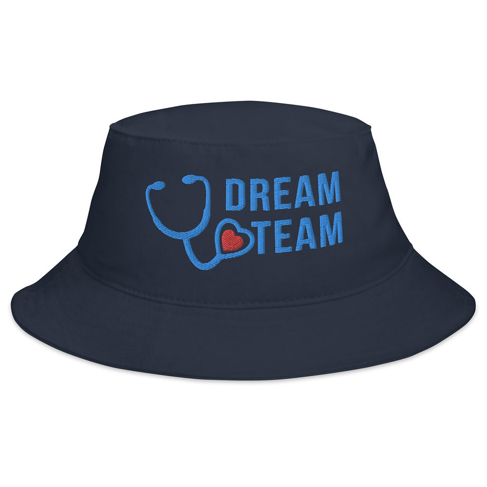 Thumbnail: Bright Blue Full logo Bucket Hat