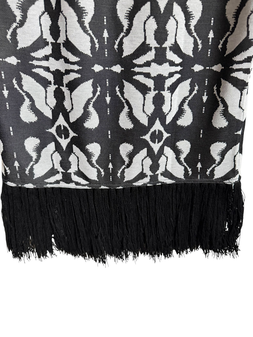 Thumbnail: Georgia Hardinge Jagger Dress Jacquard Fringe New RRP £185 Size UK 6 Midi