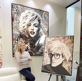Marilyn Monroe & Andy Warhol