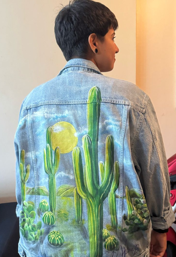 Thumbnail: Desert Landscape at Sunset Jacket
