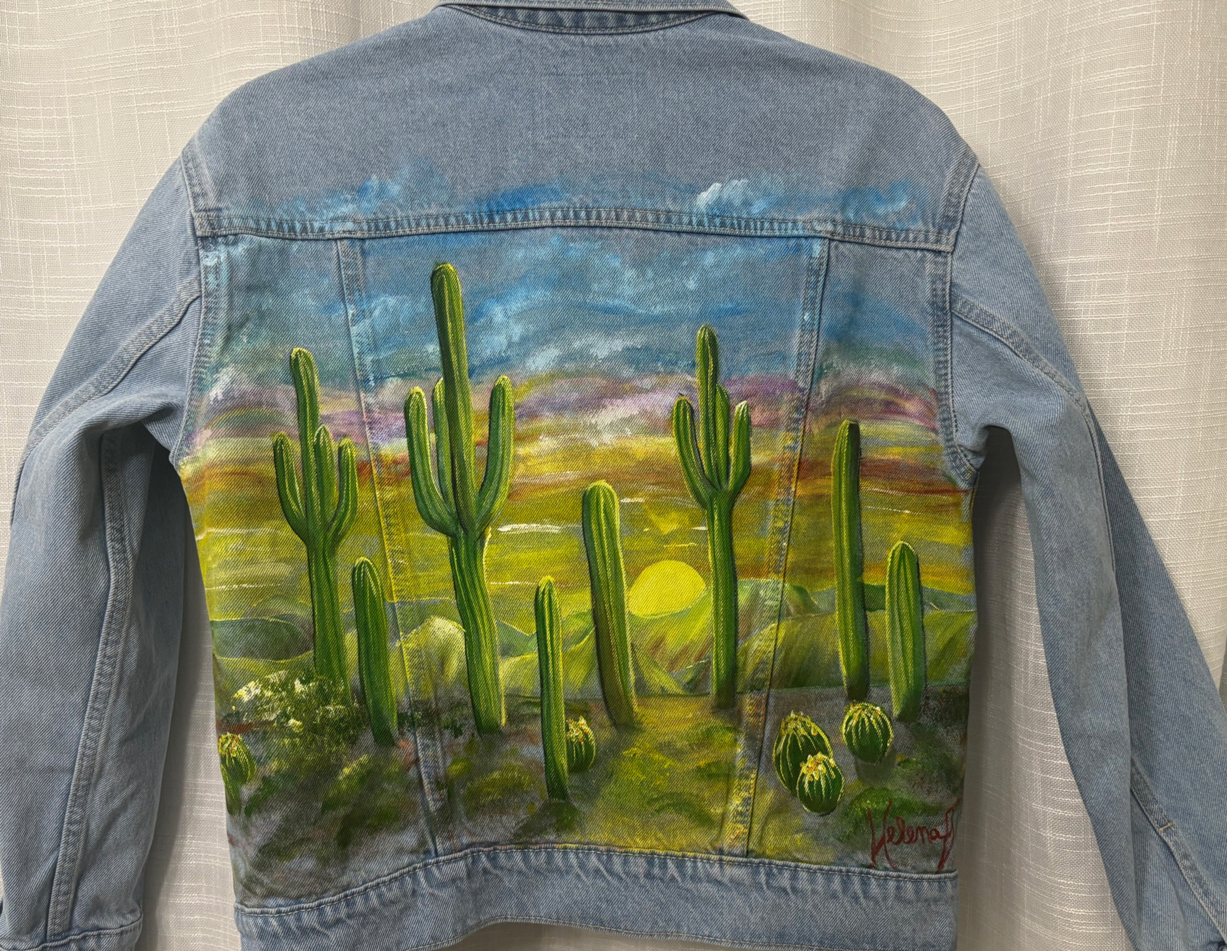 Desert Landscape at Sunset Jacket