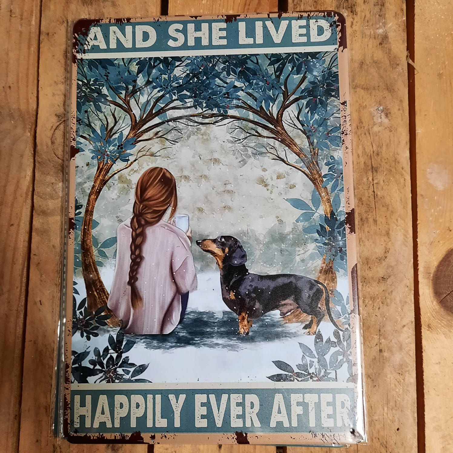 And she lived happily ever after  Teckel   WW044