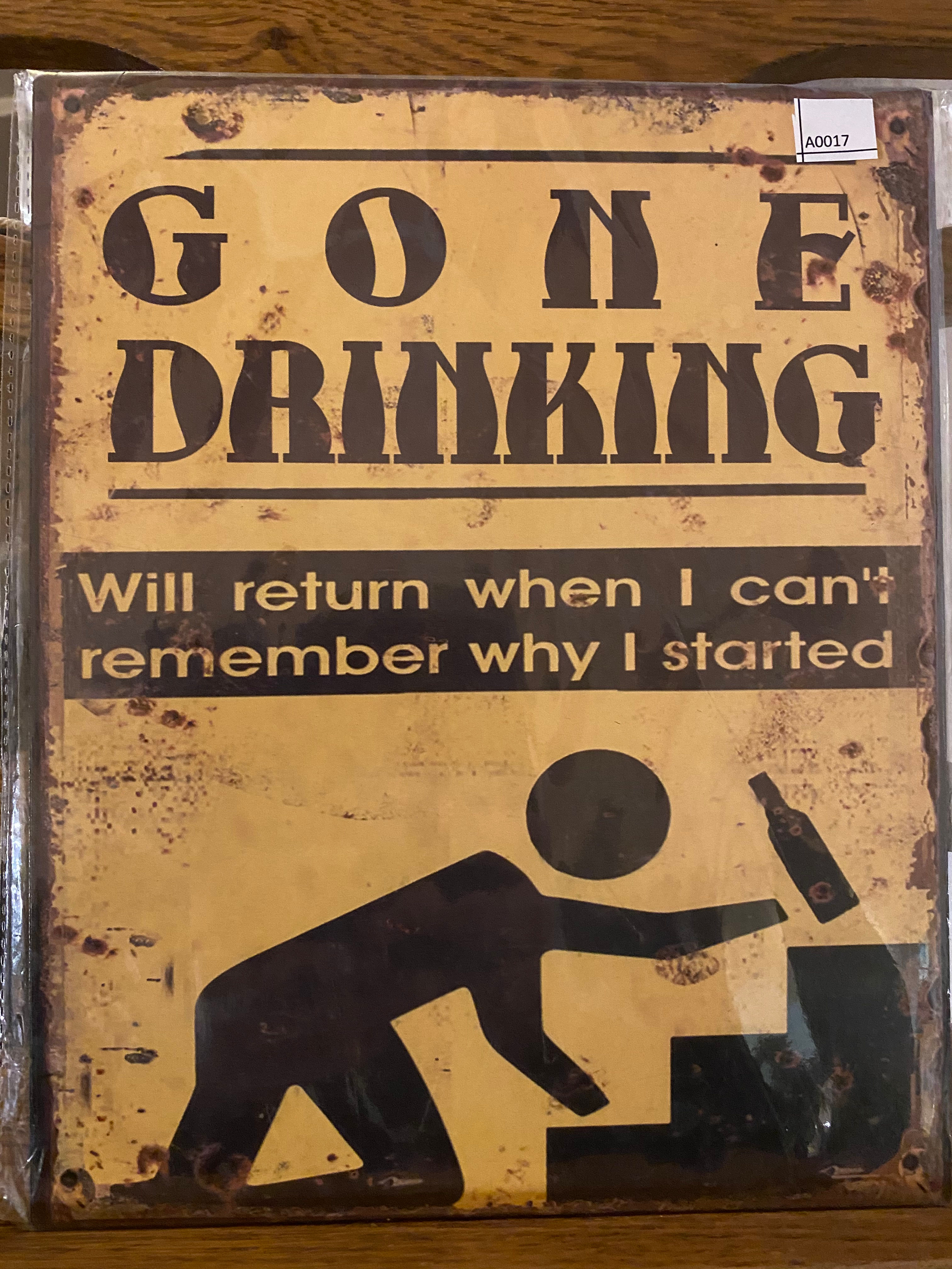 Gone drinking  321.A40
