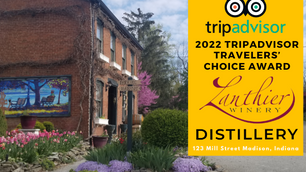 Lanthier Winery & Distillery Wins 2022 Tripadvisor Travelers’ Choice Award