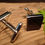 Thumbnail: Whitby Jet and Silver Cufflinks