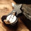 Thumbnail: Jet & Mother of Pearl Rabbit Brooch