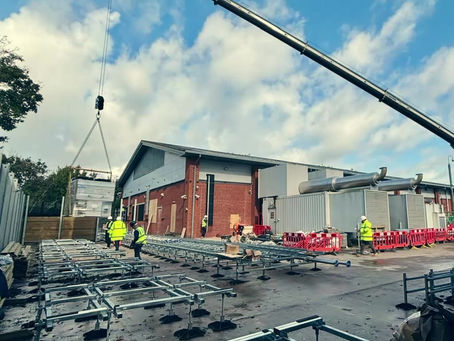 Supporting Critical Data Infrastructure – DSM Delivers with 150t Crane Hire