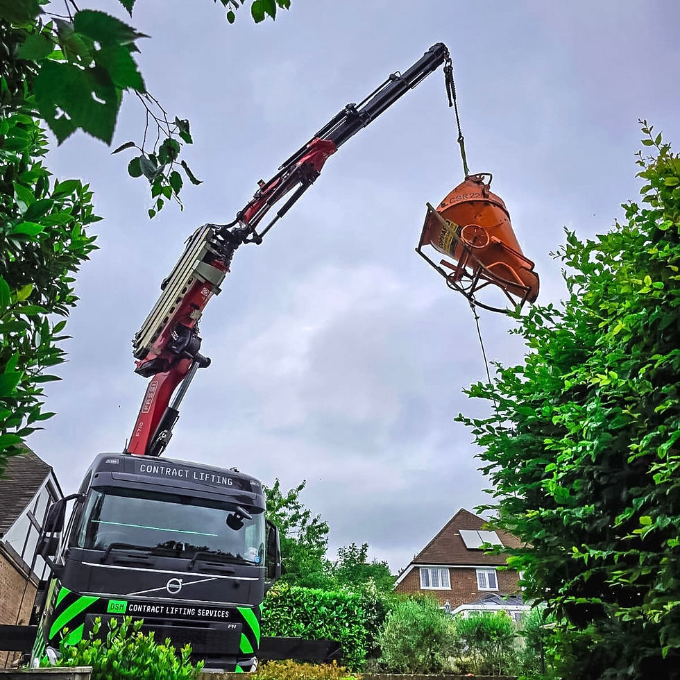 DSM Contract Lifting - Hiab Hire London
