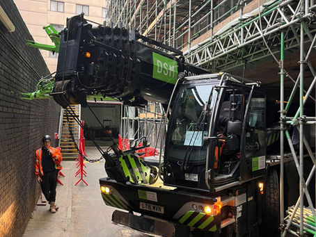 Crane Hire for Tight Access Sites in London, Essex and Cambridge