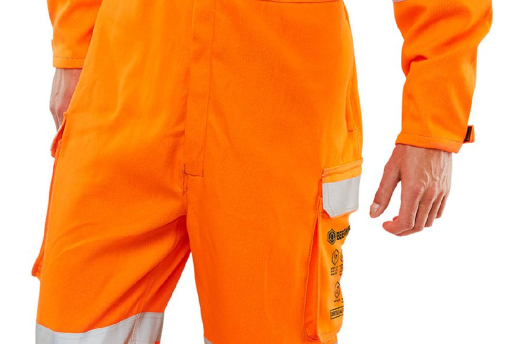 Beeswift Orange Arc Compliant Ris Coverall Orange 38