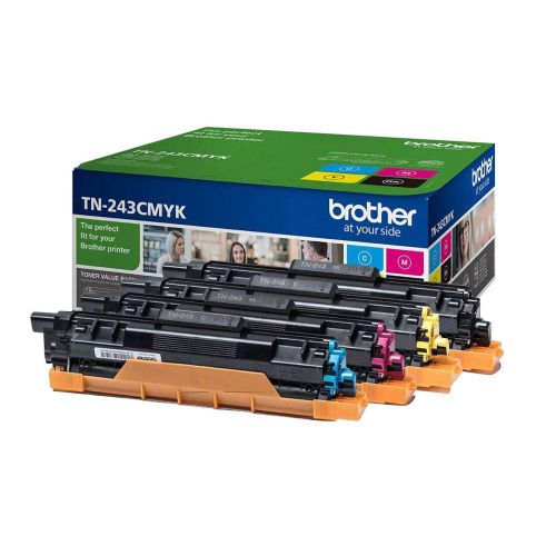 OEM Brother TN243CMYK 4 x 1000 Pgs Original Toner Multipack