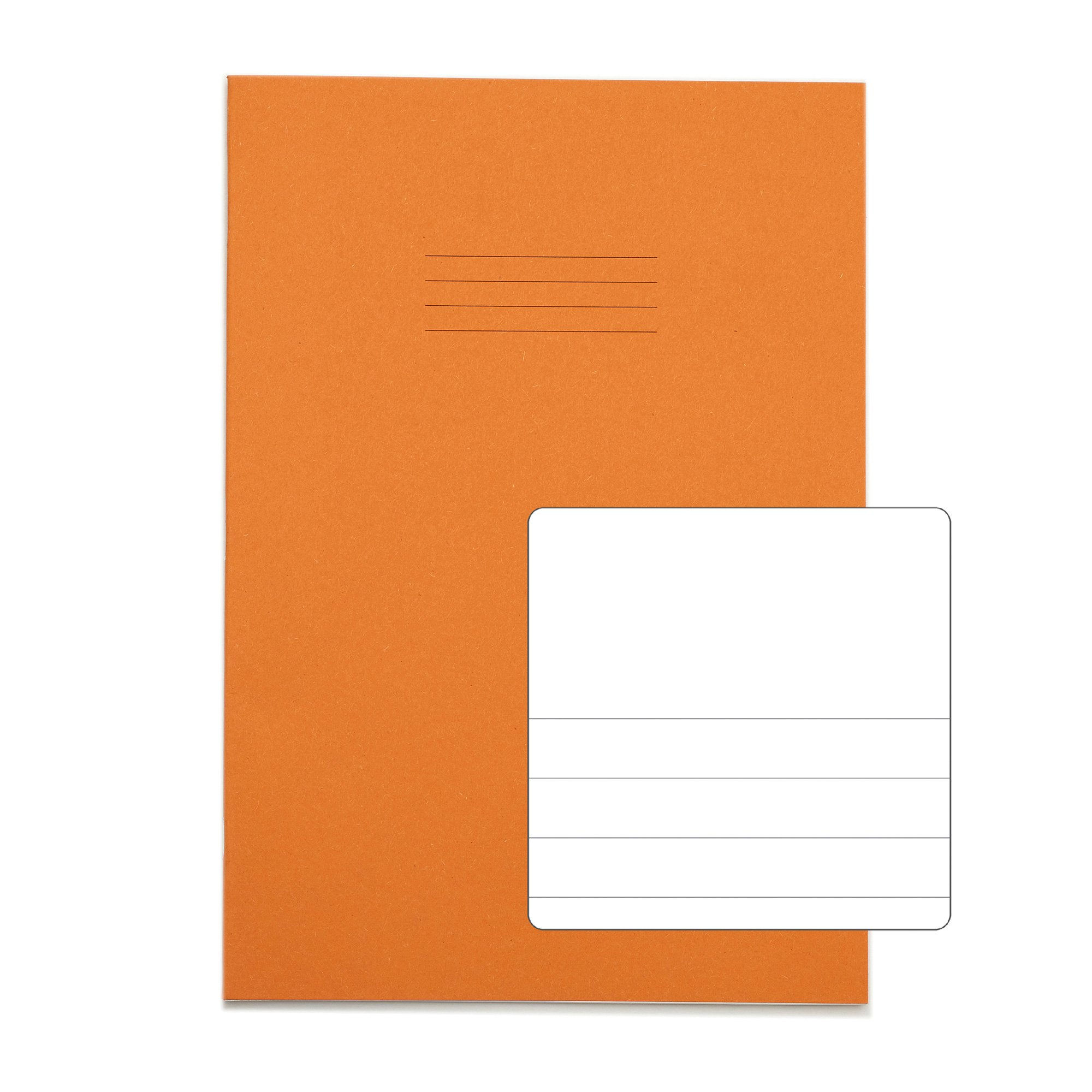 RHINO A4 Exercise Book 48 page Orange TB/F12 (x10)