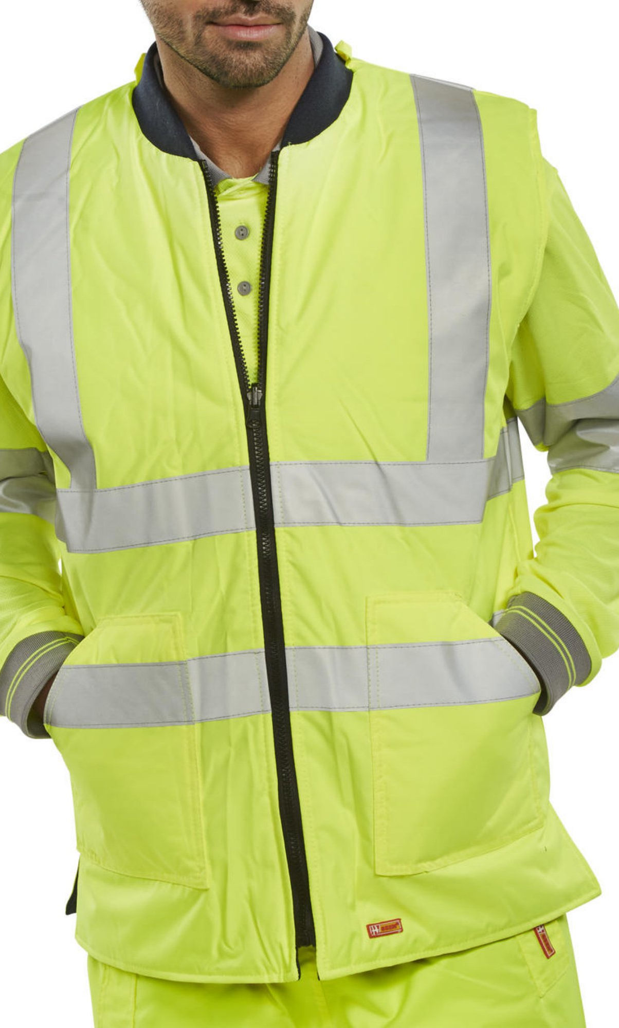 Beeswift Reversible Bodywarmer Saturn Yellow/Navy M