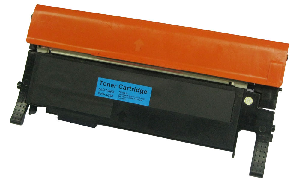 Remanufactured Samsung CLT C406S Cyan Toner