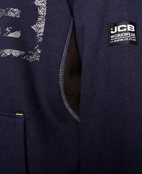 Thumbnail: JCB Horton Hoodie Navy/Black M