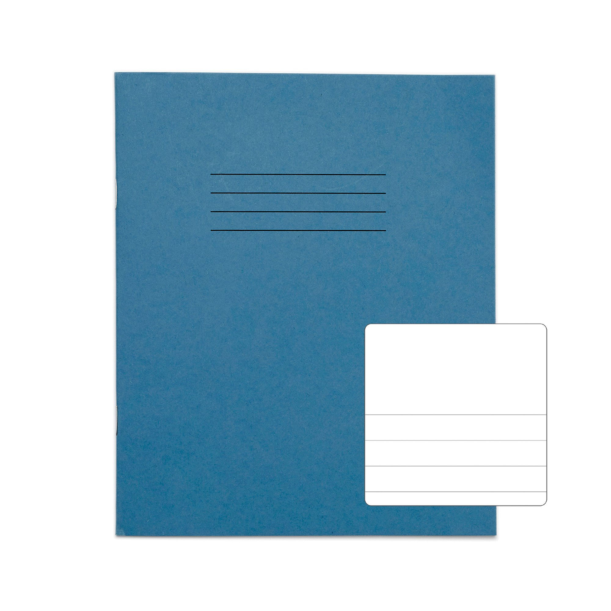 RHINO 8 x 6.5 Exercise Book 32 Page Light Blue TB/F12 (x10)