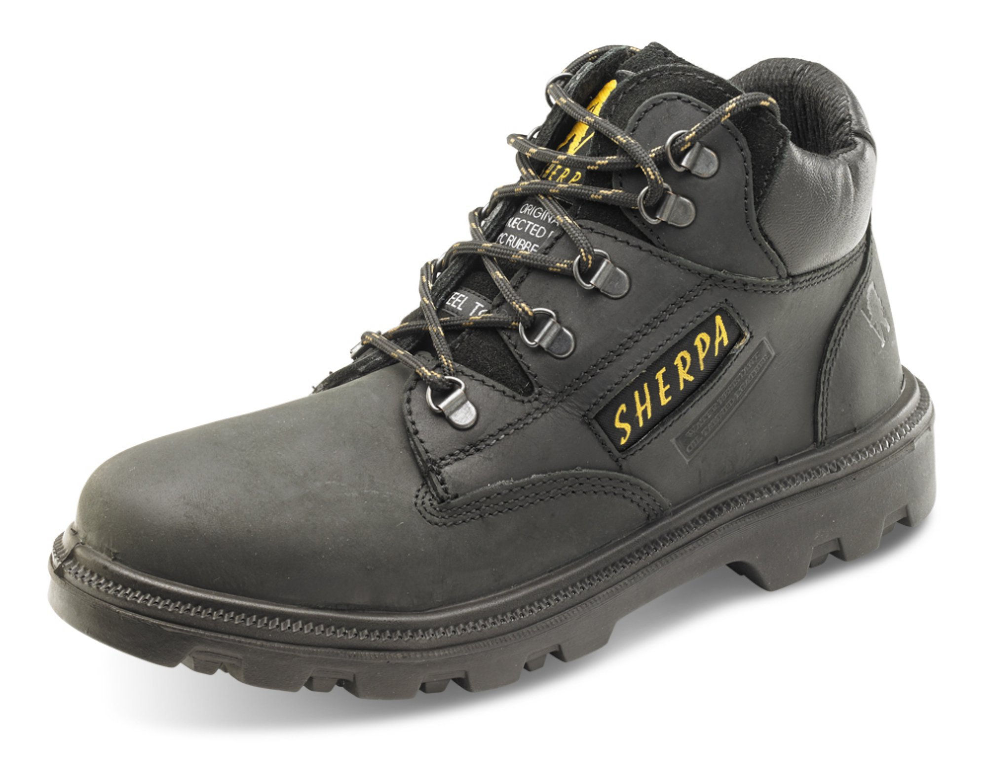Beeswift Sherpa Dual Density Pu/Rubber Mid Cut Boot Black 07