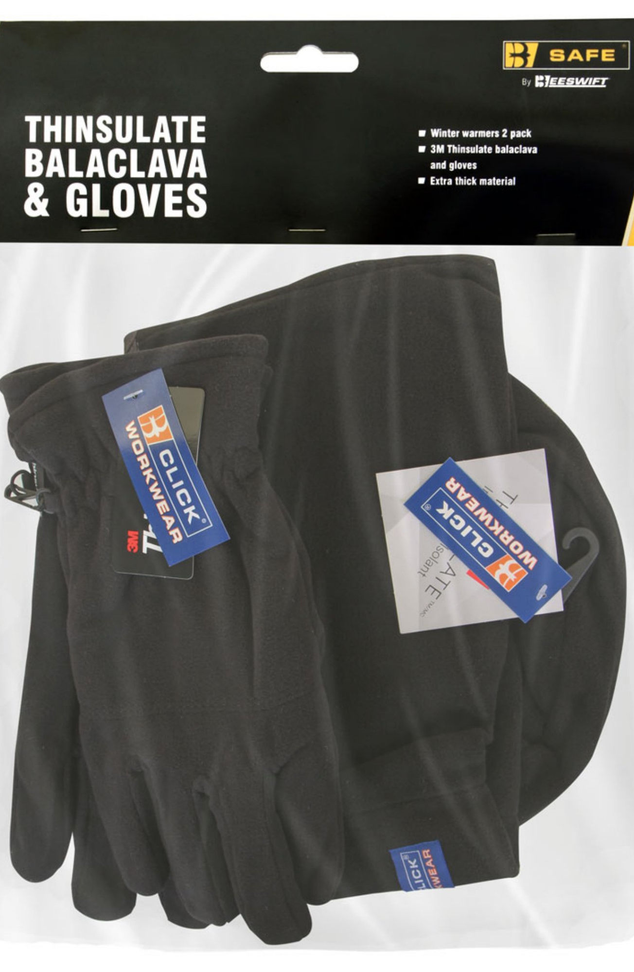 Beeswift B Safe Thinsulate Balaclava and Gloves