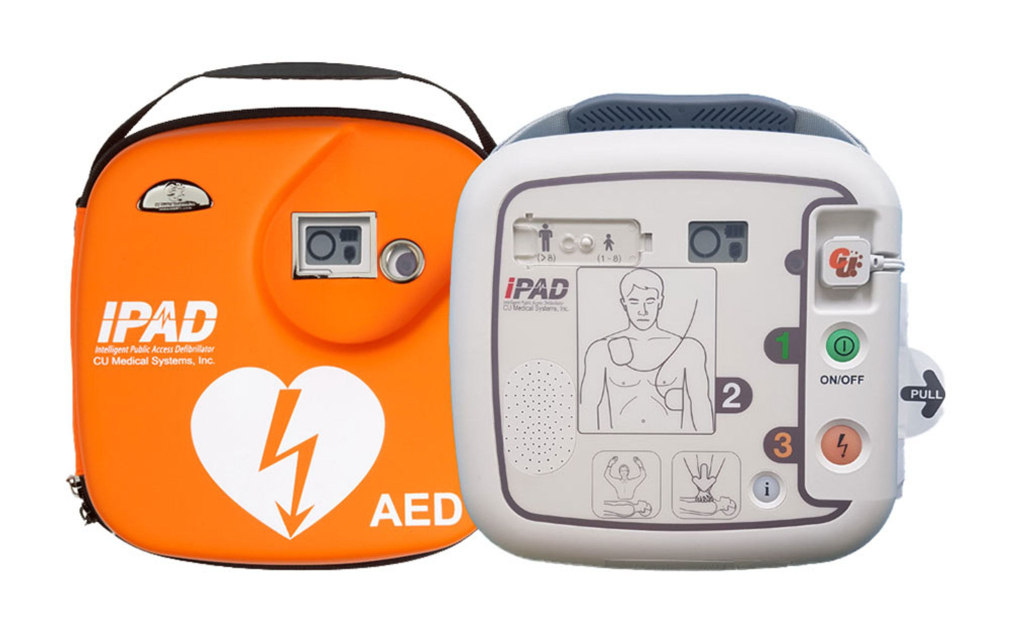 CU MedicalSp1 Semi Automatic Defibrillator C/W Carry Case