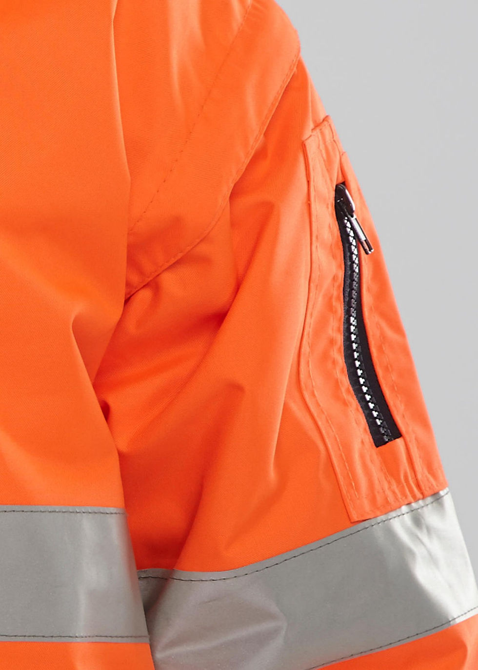 Thumbnail: Beeswift Europa Bomber Jacket Orange/Navy 3XL