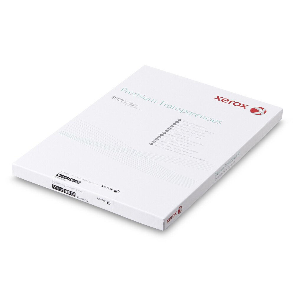 Xerox Premium Transparencies/Film Plain 115 micron A4 210 x 297mm x50 003R98220