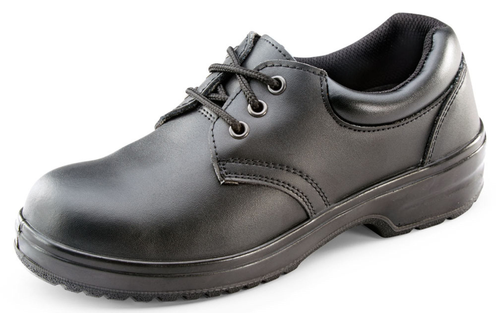 Beeswift Ladies Tie Shoe Black 35/02