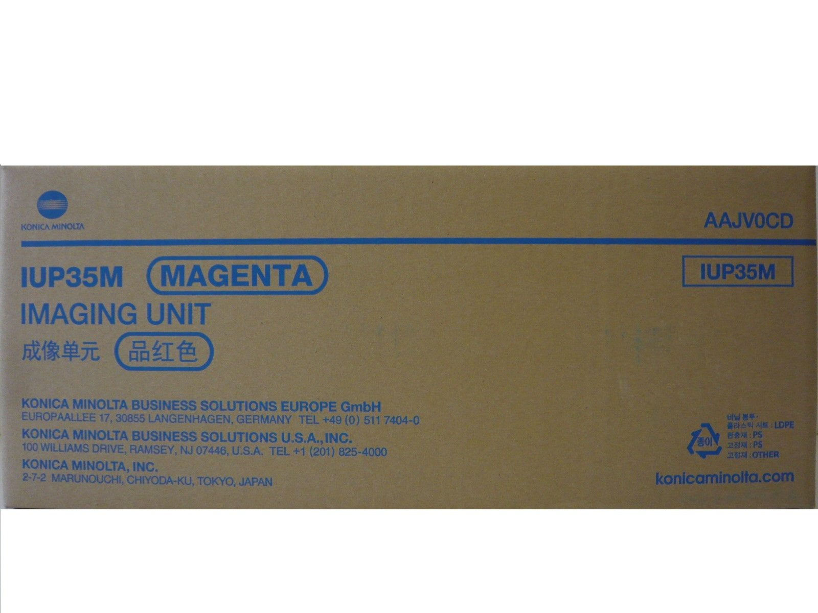 OEM Konica Minolta AAJV0CD/IUP35M Drum Unit Magenta
