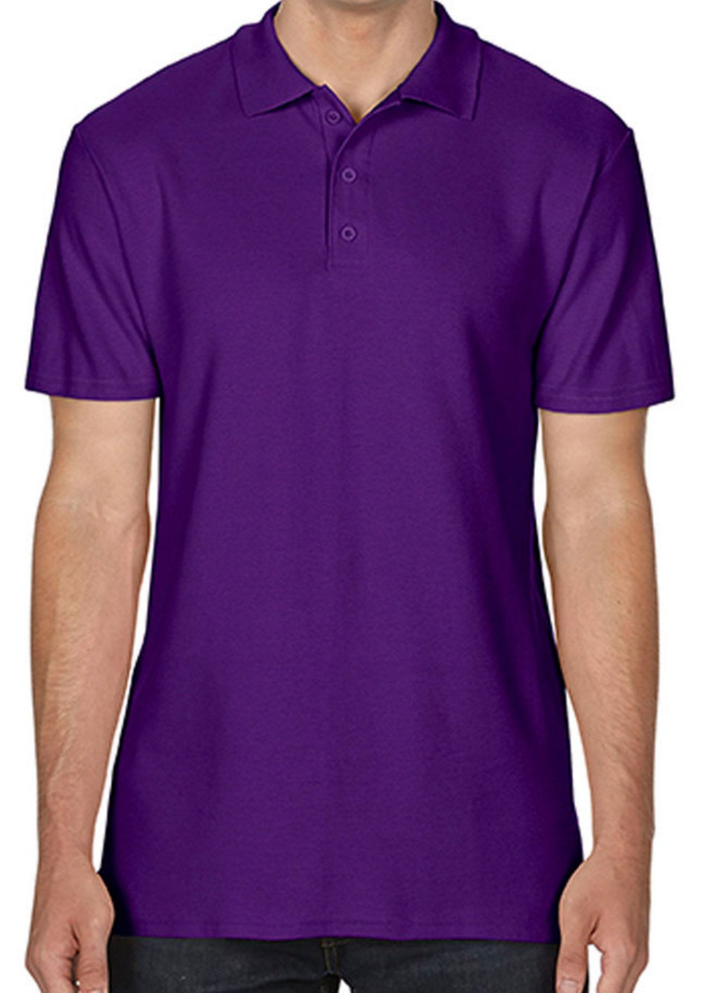 Polo Shirt Purple 2XL