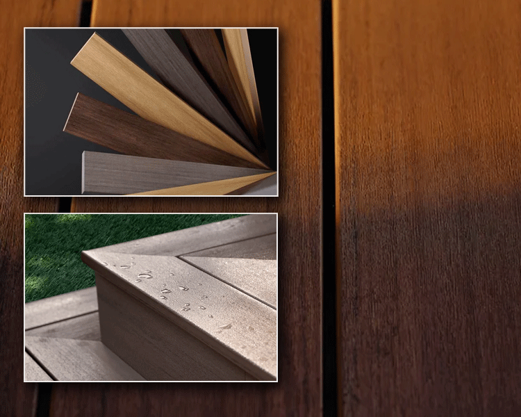 TimberTech deck background features Taylor Exteriors & Construction Des Moines Iowa